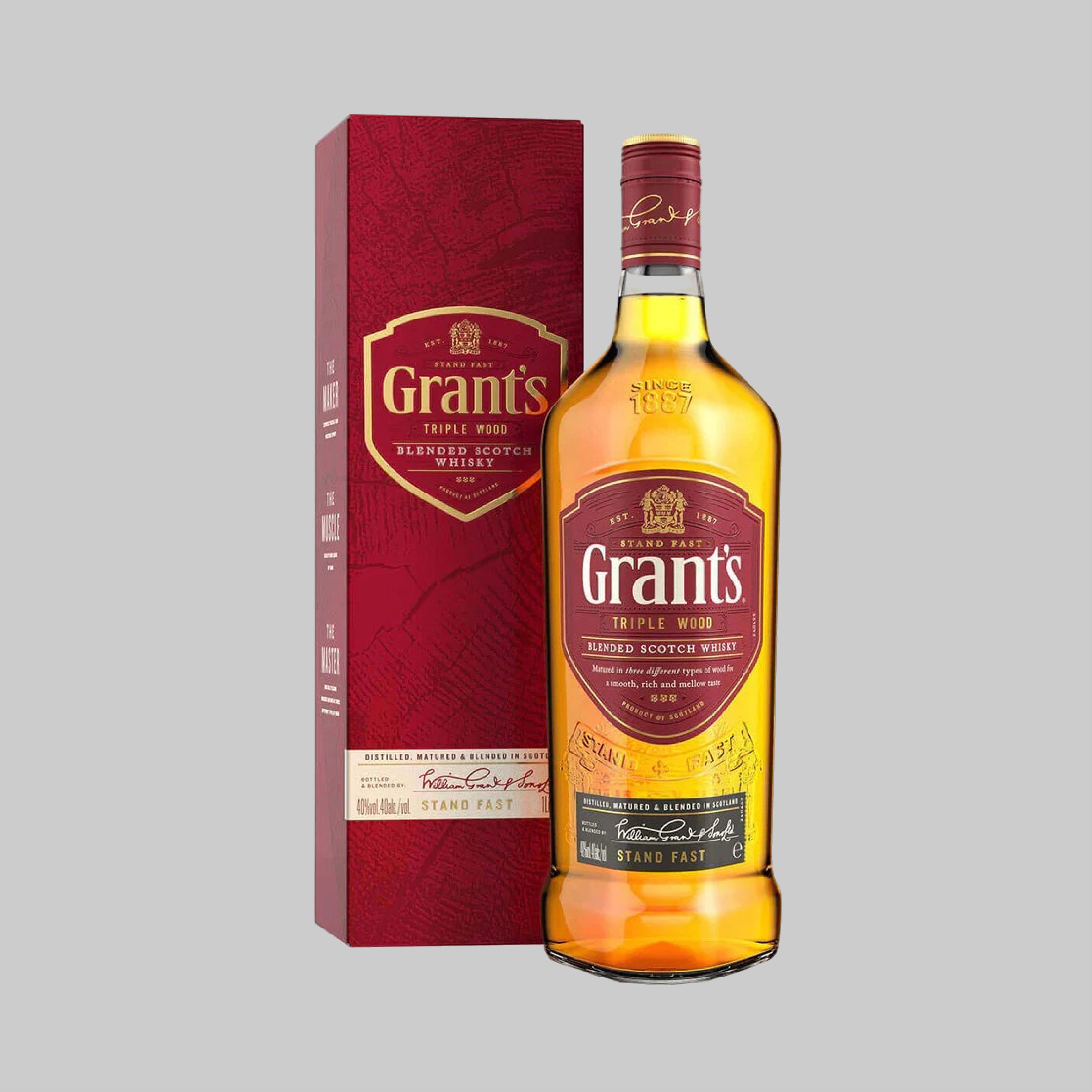 Grant's Triple Wood Blended Scotch Whisky 700ml 40.0% | TIME2DRINK